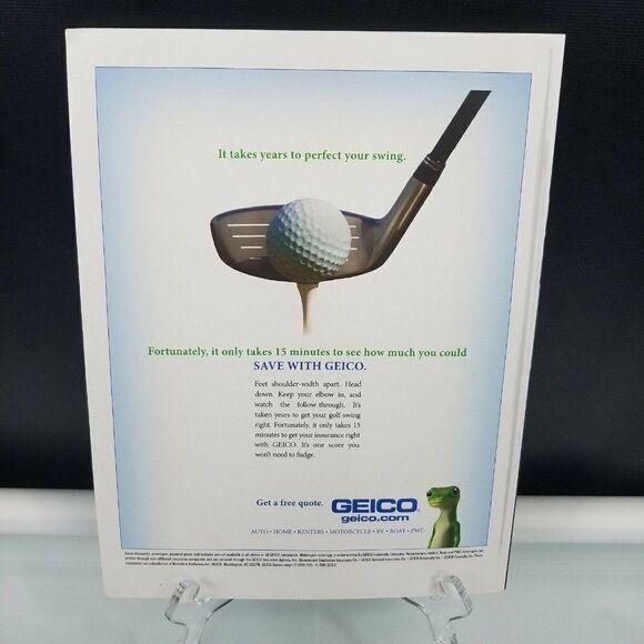 Arnold Palmer PGA Autographed Kingdom Magazine - Picture 4 of 10